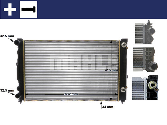 Isı değiştiricisi, motor soğutması CR 132 000S uygun fiyat ile hemen sipariş verin!