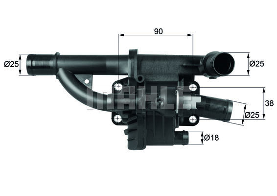 Termostat, soğutma maddesi TH 40 83 uygun fiyat ile hemen sipariş verin!