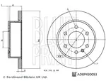 Fren diski ADBP430093 uygun fiyat ile hemen sipariş verin!