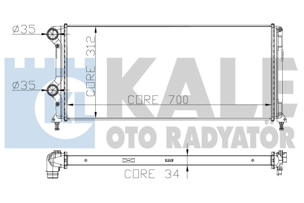 Isı değiştiricisi, motor soğutması 235600 uygun fiyat ile hemen sipariş verin!